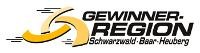 Logo "Gewinnerregion Schwarzwald-Baar-Heuberg", links das gelbe Logo.